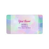 Etiketten van de richting - Bubbels (Voorkant)