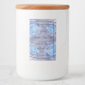 Etiketten van Florence - Lichtblauw Roos (Voorkant)