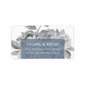 Etiketten van het Adres van de  Floral Terugkeer | (Voorkant)