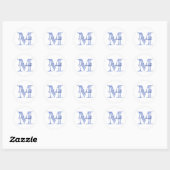 Etiketten van Kinderen van Monogram Custom Name Bo (Vel)