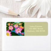  etiketten van Lotus Flower Garden (Insitu)