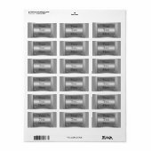 Etiketten van metaal op de douaneplaat (Full Sheet)