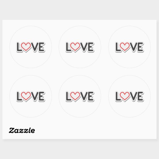 Etiketten van stickers (Vel)