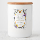 Etiketten van witte houtkorrel - Bark - Product to (Voorkant)