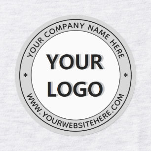 Etiketten voor aangepaste Logo- en tekststempel -  Labels