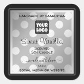 Etiketten voor aangepaste Logo-productverpakking S (Voorkant)