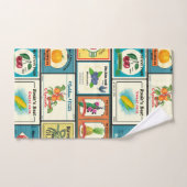 Etiketten voor  blik bad handdoek (Handdoek)