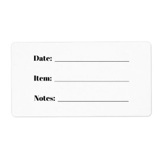 etiketten voor conservenindustrie en levensmiddele