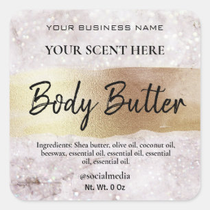 Etiketten voor de dunne onderste vlek