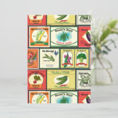 Etiketten voor  groenten en fruit (Staand voorkant)