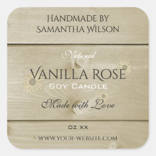 Etiketten voor houtachtige korrels Verpakking Lich