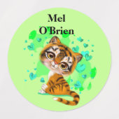 Etiketten voor kindernamen labels (Design 1)