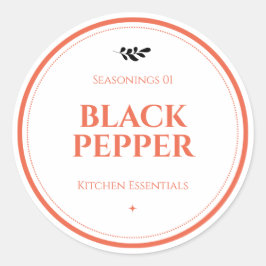 Etiketten voor levensmiddelen, etiketten voor pott