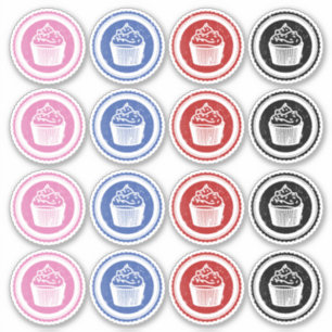 Etiketten voor rotskoekjes sticker