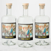 Etiketten voor sterke drank (Flessen)