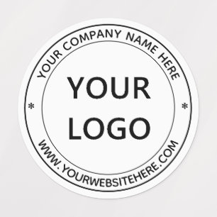 Etikettering van bedrijfs-Logo van de Etiketten va Labels