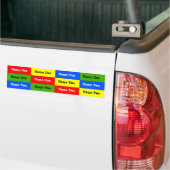 Etikettering van gepersonaliseerde Kinder benaming Bumpersticker (Op Truck)