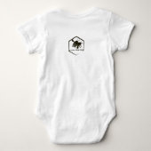ÉTINCELLE COMME UNE ÉTOILE - Body bébé jersey Geck (Dos)