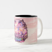 ÉTINCELLE COMME UNE ÉTOILE - Mug bicolore Gecko (Devant droit)