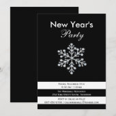 Étincelle & Drama Invitation du Nouvel An à la Soi (Devant / Derrière)