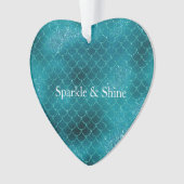 Étincelle turquoise de sirène (devant)