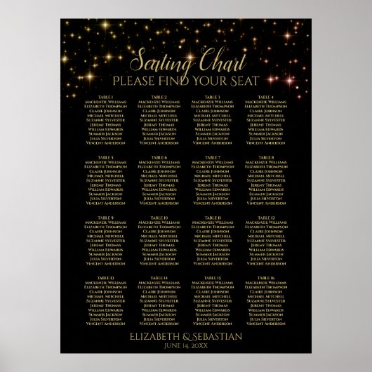 Étincelles Chatoyantes 16 Tableau Mariage (Devant)