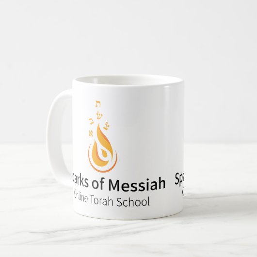 Étincelles du Messie Mug (Devant gauche)