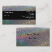 Étincelles et carte de visite élégants de parties (Devant / Derrière)