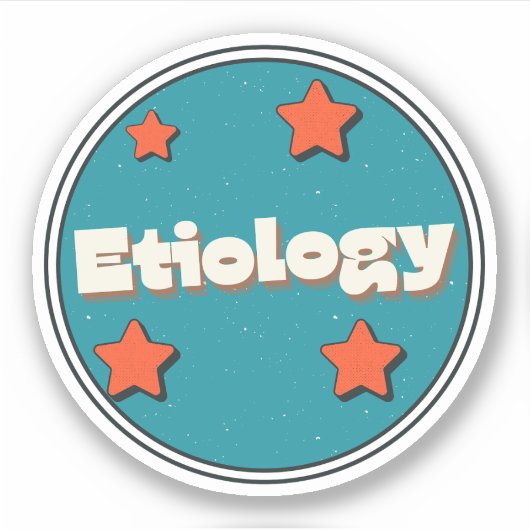 Etiologie Sticker (Voorkant)