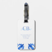 Etiqueta De Bagagem Santorini Bagagelabel (Achterkant verticaal)