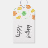 Etiqueta para regalo cítricos cadeaulabel (Voorkant)