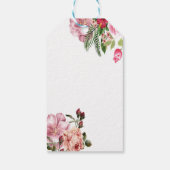 Etiqueta para regalo de boda cadeaulabel (Achterkant)