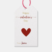 etiqueta para regalo dia de San Valentin Cadeaulabel (Voorkant)