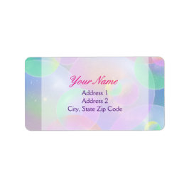 Etiquetas de Dirección - Burbujas Etiket