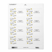 Étiquette (Feuille entière)