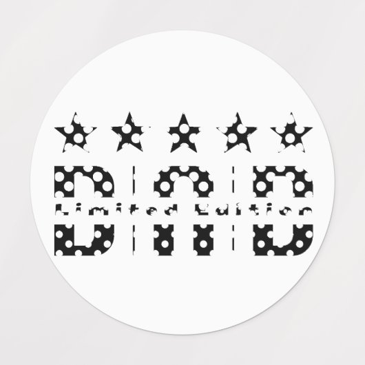 Étiquette (Design 2)