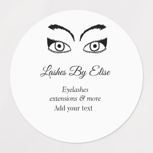 Étiquette (Design 1)