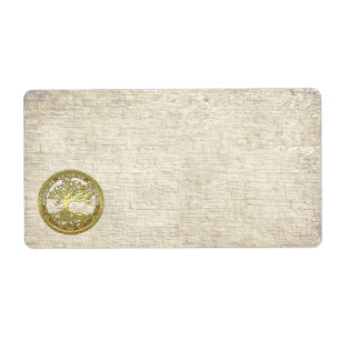 Étiquette [04] Arbre doré de la vie