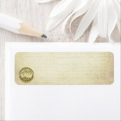 Étiquette [100] Arbre Celtique de Vie [Or] (En situation)