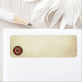 Étiquette [100] Eagle à deux têtes de Rite écossais (En situation)