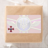 Étiquette [100] Emblème de l'armée de l'air ukrainienne (En situation)