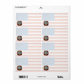 Étiquette [100] Emblème SOWT (Feuille entière)