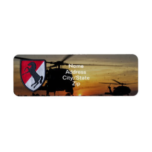 Étiquette 11th ACR Armored Cavalry Regiment veterans address