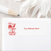 Étiquette 1939 Cuba Rocket Mail (En situation)