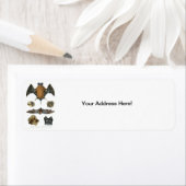 Étiquette 19e impression de chaume C. (En situation)