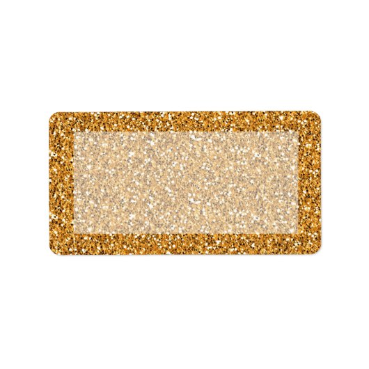 Étiquette 1,25 po x 2,75 po Adresse postale Art Déco Roaring (Devant)