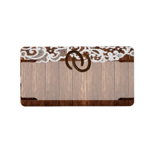 Étiquette 1,25 po x 2,75 po Adresse postale Chaussures de ch (Devant)