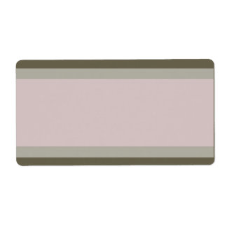 Étiquette 1,25 po x 2,75 po Adresse postale Dentelle rose Fl
