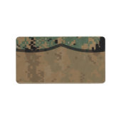 Étiquette 1,25 po x 2,75 po Adresse postale IMPRIMER NUMÉRIQ (Devant)