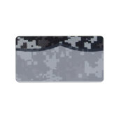 Étiquette 1,25 po x 2,75 po Adresse postale Marine IMPRIMANT (Devant)